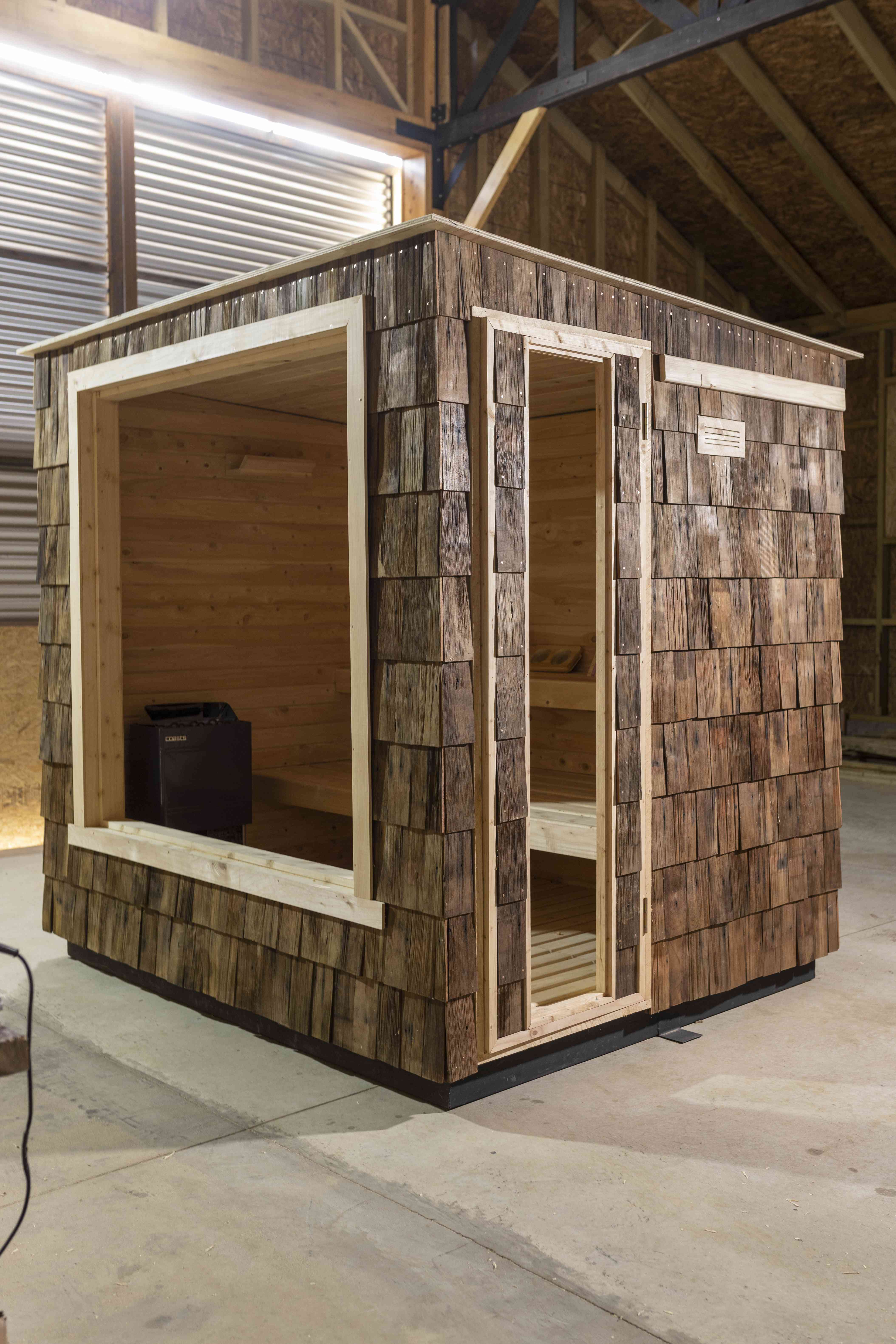 Sauna Exterior para 4 personas
